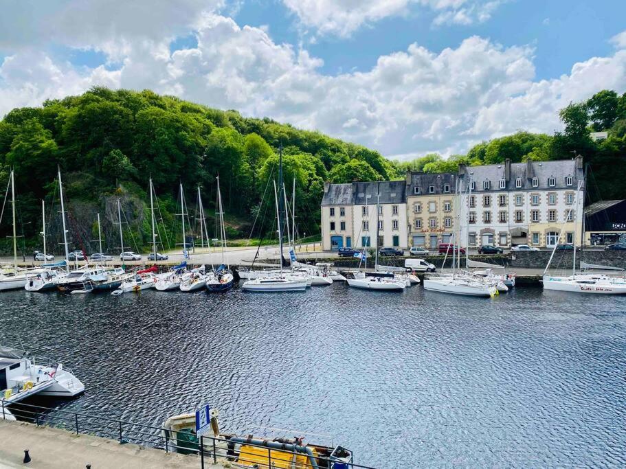 Ferienwohnung Voiles Sur Morlaix: Vue Port, 4 Personnes, Parking Exterior foto