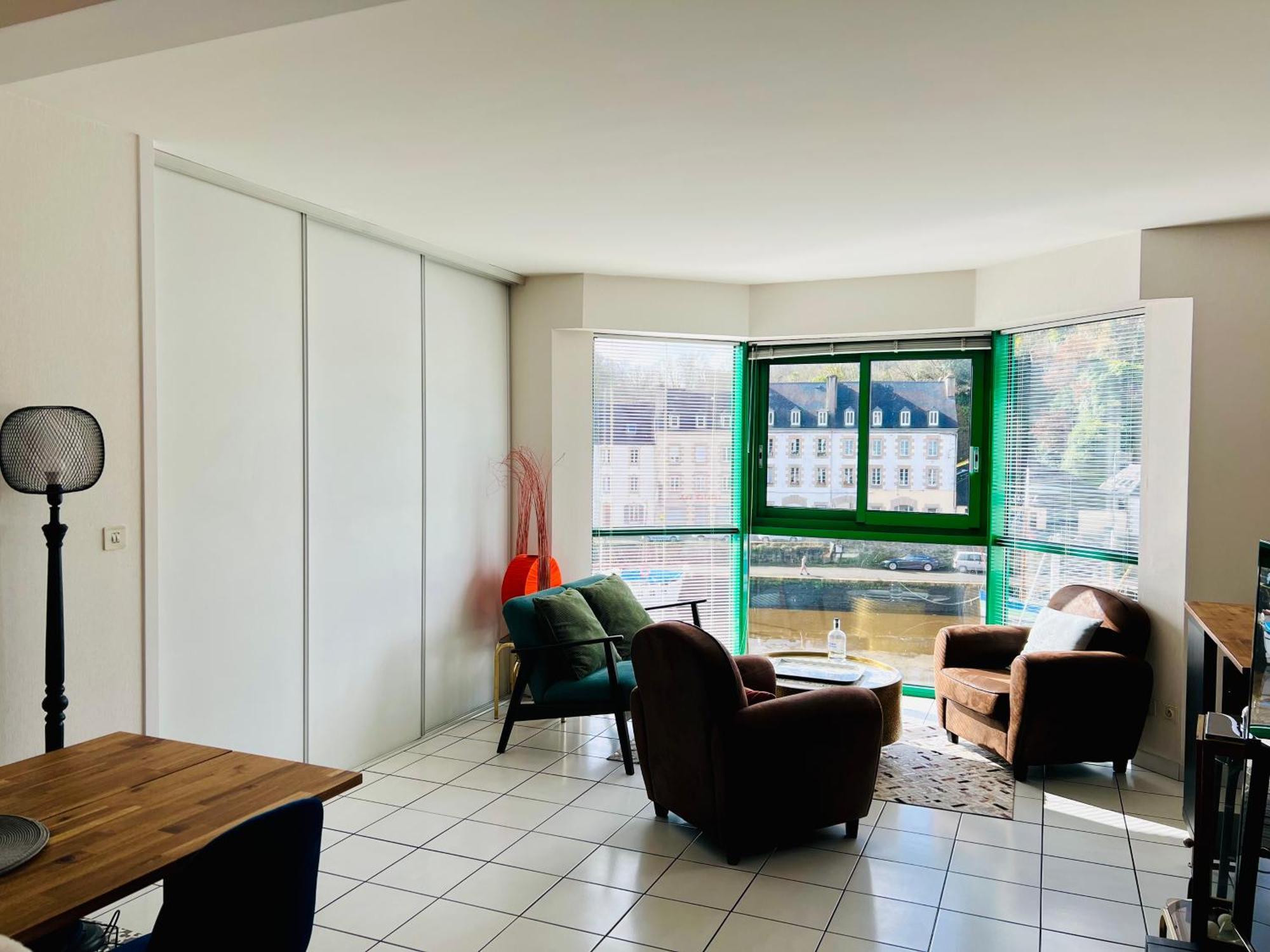 Ferienwohnung Voiles Sur Morlaix: Vue Port, 4 Personnes, Parking Exterior foto